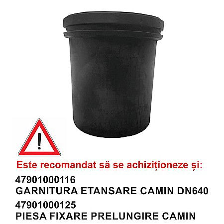 Prelungire pentru fose sau statii epurare sau rezervoare apa subterane l=600mm Aquaclean Valrom 48710000604 [1]