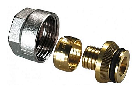 Distribuitoare incalzire pardoseala - 20 x Piulita 16-2-3/4 eurocon pex pexal nou FBWAMFNE16E00P00 PURMO