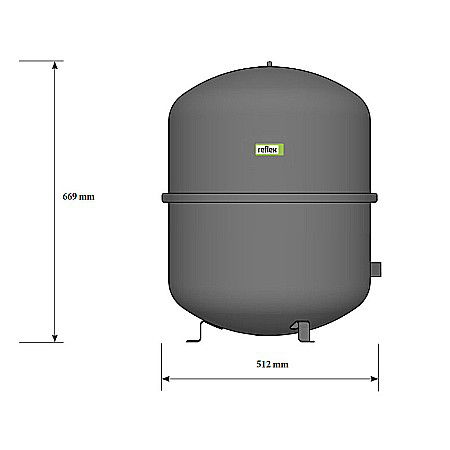 VAS EXPANSIUNE INCALZIRE 100L N100/6 REFLEX [1]