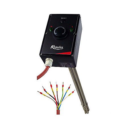 Termice - REZISTENTA ELECTRICA REGULUS 6KW CU TERMOSTAT 11/2 L555MM CU TERMINAL NEINCALZIT 18386