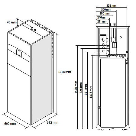 PACHET POMPA DE CALDURA ARISTON NIMBUS COMPACT 80 M-T NET TRIFAZAT 3300860 [7]
