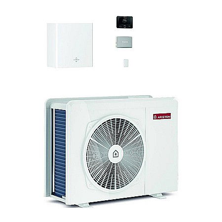 Pompe de caldura - PACHET POMPA DE CALDURA ARISTON NIMBUS M HYBRID 80 T NET R32 TRIFAZAT CU CENTRALA TERMICA GENUS ONE+ 24 KW
