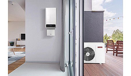 PACHET POMPA DE CALDURA ARISTON NIMBUS M HYBRID 150 T NET R32 TRIFAZAT CU CENTRALA TERMICA CLAS ONE SYSTEM 35 KW [5]