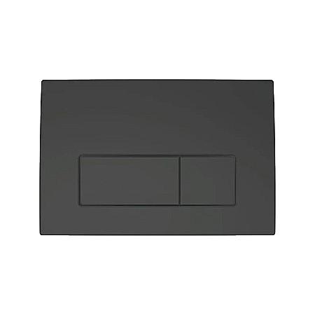 Rezervoare, rame WC incastrate si clapete - CLAPETA ACTIONARE DUBLA GEBERIT DELTA50 NEGRU MAT 115.119.14.1