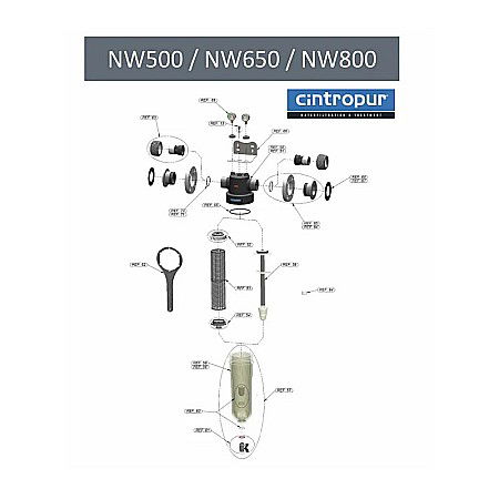 FILTRU CINTROPUR NW 500 racord filetat 3A01000143 [3]