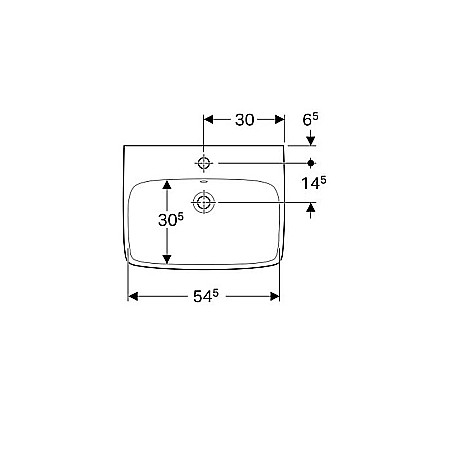 LAVOAR GEBERIT SELNOVA SQUARE ALB 50030011 [2]