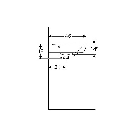 LAVOAR GEBERIT SELNOVA SQUARE ALB 50030011 [3]