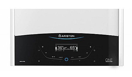 CENTRALA TERMICA PE GAZ IN CONDENSATIE ARISTON GENUS ONE+ SYSTEM 35 KIT EVACUARE INCLUS NUMAI INCALZIRE [3]