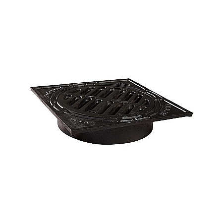 Canalizare interioara si exterioara - Gratar fonta 37x37 pentru tub pvc dn315 clasa d400