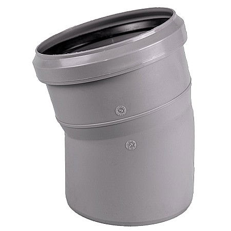 Fitinguri PP canalizare interioara - Cot pp 110-15 Easykit