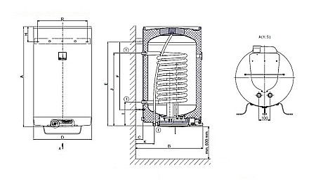 BOILER ELECTRIC DRAZICE OKCE 160 LITRI 1106108101 [2]