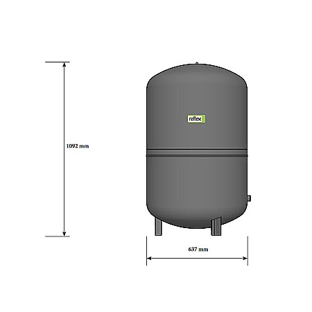 VAS EXPANSIUNE INCALZIRE 300L N 300/6 REFLEX [1]
