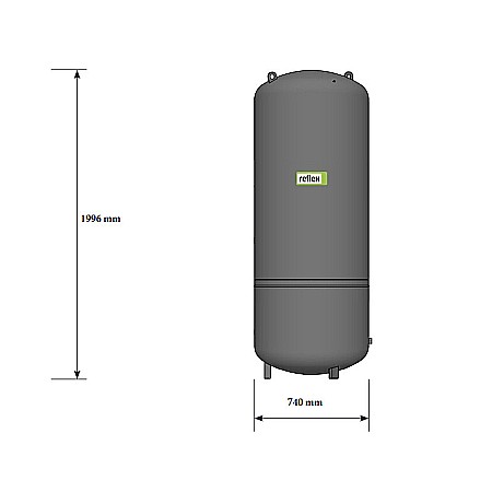 VAS EXPANSIUNE INCALZIRE 800L N 800/6 REFLEX [1]