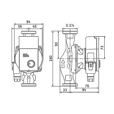 POMPA CIRCULATIE WILO YONOS PICO 1.0 25/1-4 180 4248082 [1]