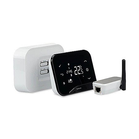 PACHET TERMOSTAT AMBIENTAL SALUS IT500, CONTROL PRIN INTERNET A 2 ZONE CU 2 POMPE DE CIRCULATIE [2]