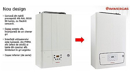 CENTRALA TERMICA PE GAZ IMMERGAS VICTRIX TERA 24/28 V2 IN CONDENSATIE KIT EVACUARE INCLUS [3]