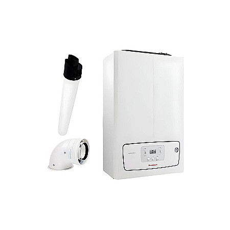 Pachet centrala termica pe gaz Immergas Victrix Tera 24/28 cu pompa condens Grundfos Conlift 1 LS [1]