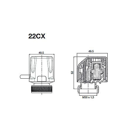 ACTUATOR ELECTROMOTOR NORMAL INCHIS 2 FIRE PENTRU VANA 2 SAU 3 CAI 22CX230NC2 WATTS [1]