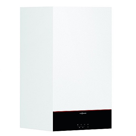 CENTRALA TERMICA PE GAZ IN CONDENSATIE VIESSMANN VITODENS 111-W 25KW CU BOILER INCORPORAT 46L WIFI KIT EVACUARE INCLUS [1]