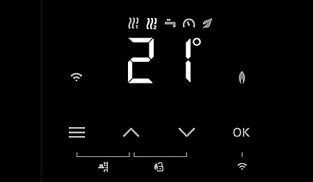 CENTRALA TERMICA PE GAZ IN CONDENSATIE VIESSMANN VITODENS 111-W 25KW CU BOILER INCORPORAT 46L WIFI KIT EVACUARE INCLUS [3]