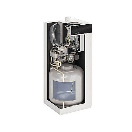 CENTRALA TERMICA PE GAZ IN CONDENSATIE VIESSMANN VITODENS 111-F 32KW CU BOILER INCORPORAT 100L WIFI KIT EVACUARE INCLUS [3]