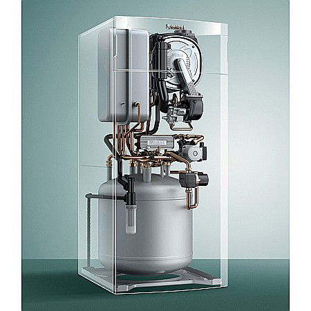 CENTRALA TERMICA PE GAZ IN CONDENSARE VAILLANT ECOCOMPACT VSC 266/4-5 25 KW BOILER INCORPORAT KIT DE EVACUARE INCLUS [3]