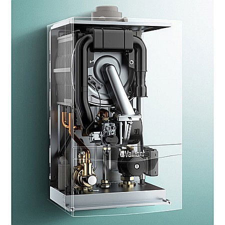 CENTRALA TERMICA PE GAZ IN CONDENSARE VAILLANT ECOTEC PLUS VU INT 486/5-5 48 KW DOAR INCALZIRE KIT DE EVACUARE INCLUS [4]