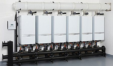 CENTRALA TERMICA PE GAZ IN CONDENSARE VAILLANT ECOTEC PLUS VU OE 1006/5-5 100 KW KIT DE EVACUARE INCLUS DOAR INCALZIRE [5]