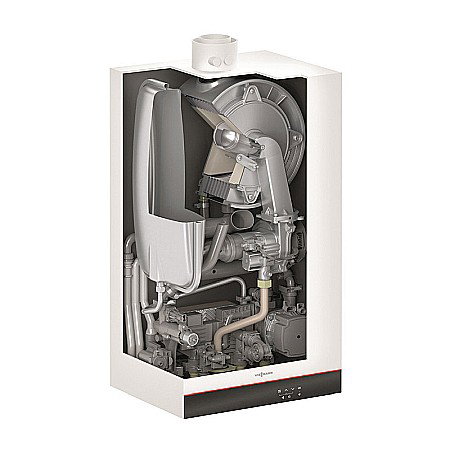 CENTRALA TERMICA PE GAZ IN CONDENSATIE VIESSMANN VITODENS 050-W 25KW WIFI KIT EVACUARE INCLUS [3]