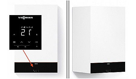 CENTRALA TERMICA PE GAZ IN CONDENSATIE VIESSMANN VITODENS 100-W 25KW WIFI KIT EVACUARE INCLUS [6]