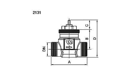 VANA CU 2 CAI 3/4 PN16 ETANSARE PLANA 213134P WATTS [1]