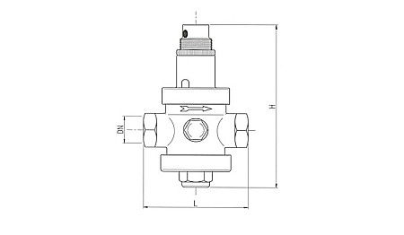 REDUCTOR PRESIUNE APA 11/4 EUROBRASS MALGORANI 143.114.N [1]