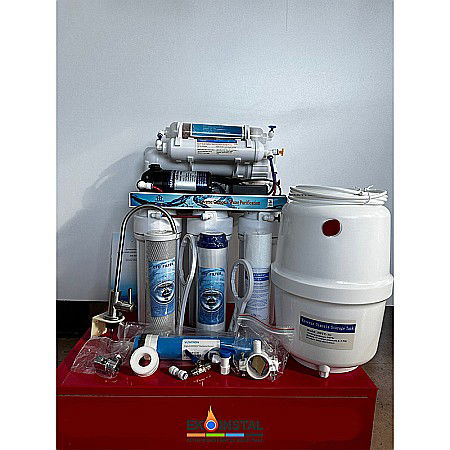 FILTRU DE APA CU OSMOZA INVERSA IN 6 TREPTE CU MINERALIZARE SI POMPA KT-RO-50 [2]