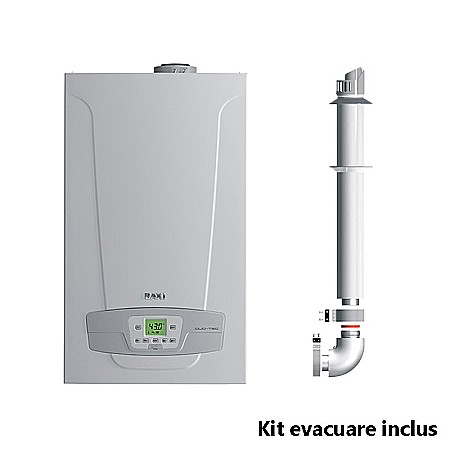 Termice - CENTRALA TERMICA PE GAZ IN CONDENSATIE BAXI NUVOLA DUO-TEC+ 24 GA CU BOILER INCORPORAT 40L KIT EVACUARE INCLUS