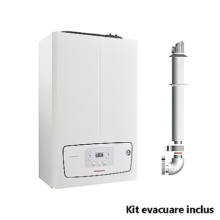Centrala termica pe gaz in condensare IMMERGAS VICTRIX TERA 35 PLUS V2, doar incalzire, kit de evacuare inclus [0]