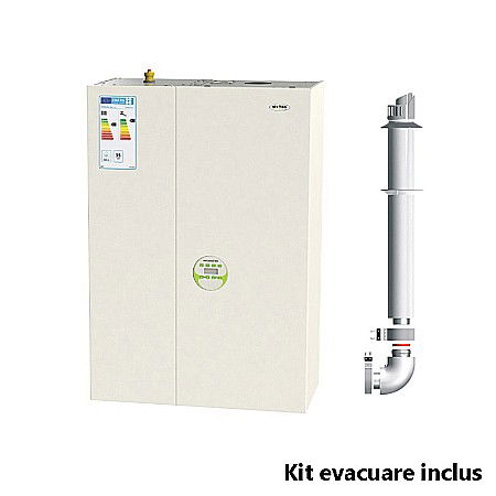 Termice - CENTRALA TERMICA PE GAZ IN CONDENSATIE MOTAN MKDENS 35 BA PLUS CU BOILER 40 L KIT EVACUARE INCLUS
