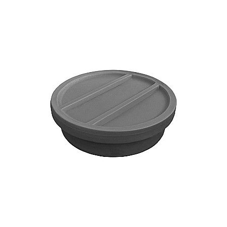 Accesorii cabine put rezervoare apa - Capac pentru camin sau rezervor apa subteran gri Kompactkit Valrom 47901000008