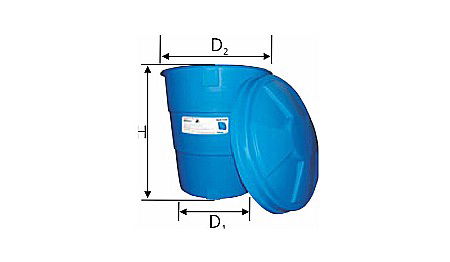 Rezervor apa 300l suprateran conic vertical Stockkit Valrom 49010300000 [1]