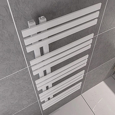 RADIATOR DECORATIV DE BAIE HEKO ELCHE 1200X600 ALB TEXTURAT [1]