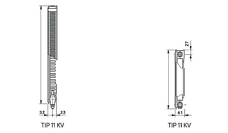 RADIATOR 11 400 3000 VOGEL NOOT VONOVA DIN OTEL - 10 ANI GARANTIE [1]