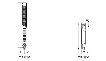 RADIATOR 22 400 2600 VOGEL NOOT VONOVA DIN OTEL - 10 ANI GARANTIE [1]