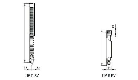 RADIATOR 33 600 600 VOGEL NOOT VONOVA DIN OTEL - 10 ANI GARANTIE [1]