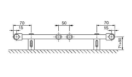 RADIATOR DE BAIE KORALUX LINEAR CLASSIC 1220X450 [2]
