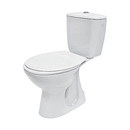 Vase rezervoare pentru WC si accesorii - VAS WC IESIRE VERTICAL+REZERVOR+CAPAC COMPACT PRESIDENT CERSANIT 14K08029 020