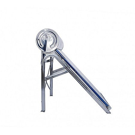 PANOU SOLAR NEPRESURIZAT INSTALSOL 15 TUBURI VIDATE CU BOILER 150 L, SUPORT FIXARE SI REZERVOR FLOTOR [2]