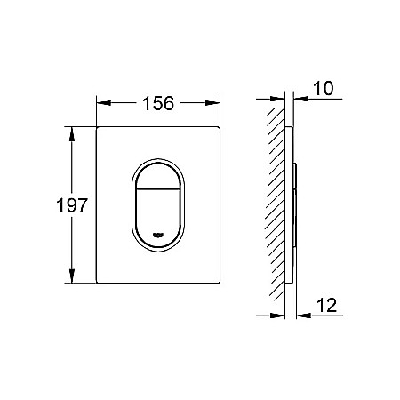 CLAPETA ACTIONARE GROHE ARENA COSMOPOLITAN CROM LUCIOS 38844000 [1]