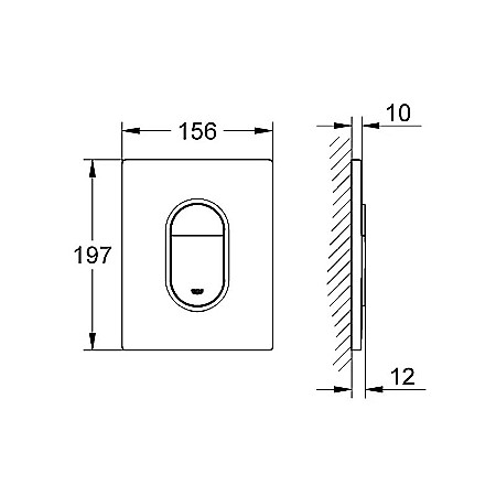 CLAPETA ACTIONARE GROHE ARENA COSMOPOLITAN ALB 38844SH0 [1]