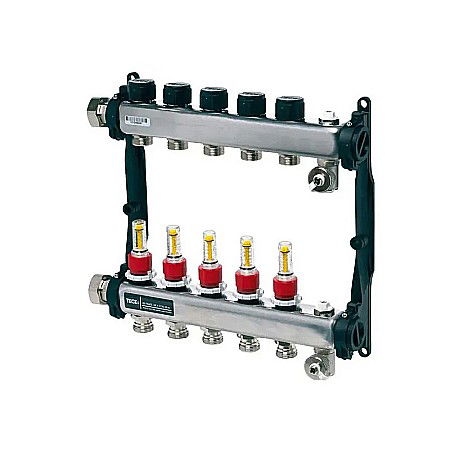 DISTRIBUITOR INCALZIRE PARDOSEALA OTEL FILET INTERIOR 1" 5 CAI TECE 77310005 [0]