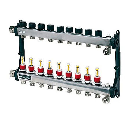 DISTRIBUITOR INCALZIRE PARDOSEALA OTEL FILET INTERIOR 1" 9 CAI TECE 77310009 [0]