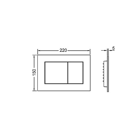 CLAPETA DE ACTIONARE CROM LUCIOS TECE NOW 9240401 [1]